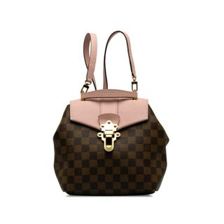 ルイヴィトン(LOUIS VUITTON)の美品 ルイ ヴィトン ダミエ クラプトン マグノリア リュック バックパック N42262 PVC レディース LOUIS VUITTON 【1-0142728】(リュック/バックパック)