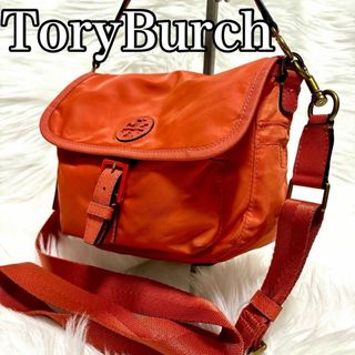 Tory Burch - TORYBURCH トリーバーチ　2wayショルダーバッグ　ナイロン　オレンジ