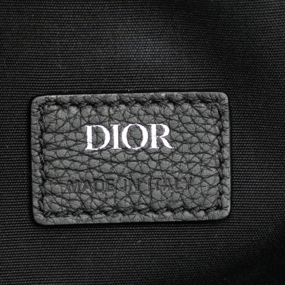 Dior(ディオール)の美品 ディオール トロッター サドルポーチ 斜め掛け ショルダーバッグ レザー ジャガード レディース Dior 【1-0147117】 レディースのバッグ(ショルダーバッグ)の商品写真