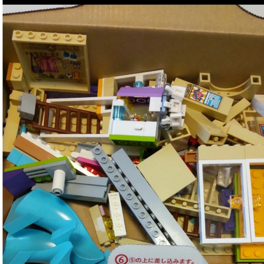 レゴ　ブロック　ジャンク キッズ/ベビー/マタニティのおもちゃ(積み木/ブロック)の商品写真