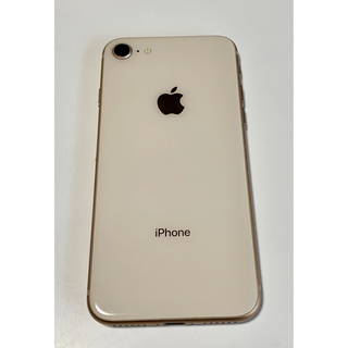 アップル(Apple)のiPhone 8.  64GB. Gold(スマートフォン本体)