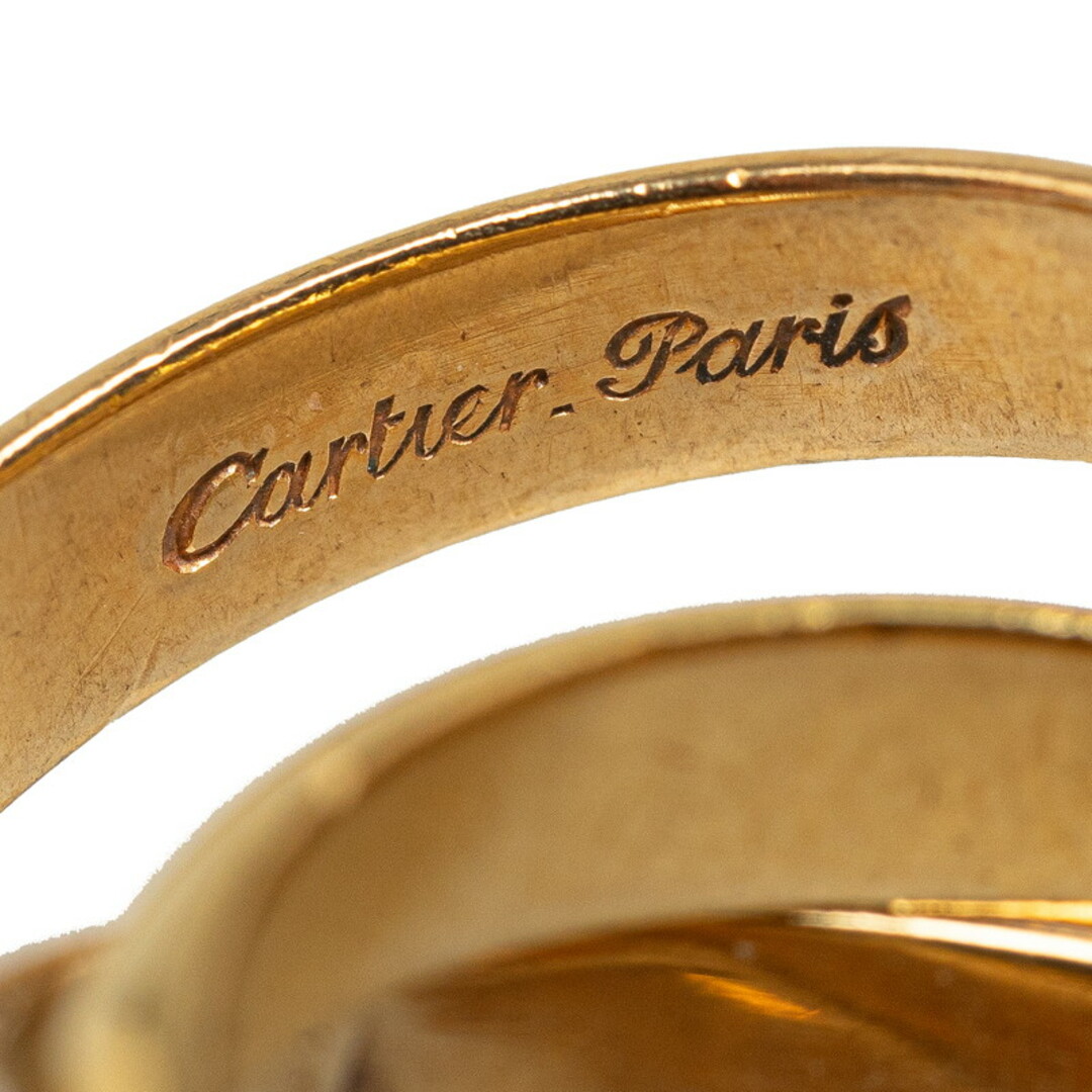 Cartier(カルティエ)のカルティエ トリニティ リング 指輪 #54 K18YG イエローゴールド K18WG K18PG ピンクゴールド メンズ CARTIER 【1-0147862】 メンズのアクセサリー(リング(指輪))の商品写真