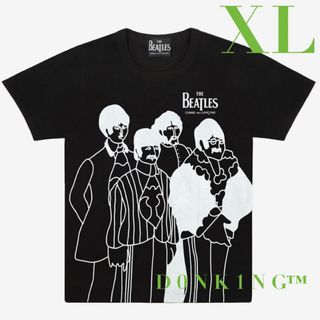 コムデギャルソン(COMME des GARCONS)のサザン 茅ヶ崎ライブ 桑田佳祐着 コムデギャルソン ビートルズ Tシャツ 黒XL(Tシャツ/カットソー(半袖/袖なし))