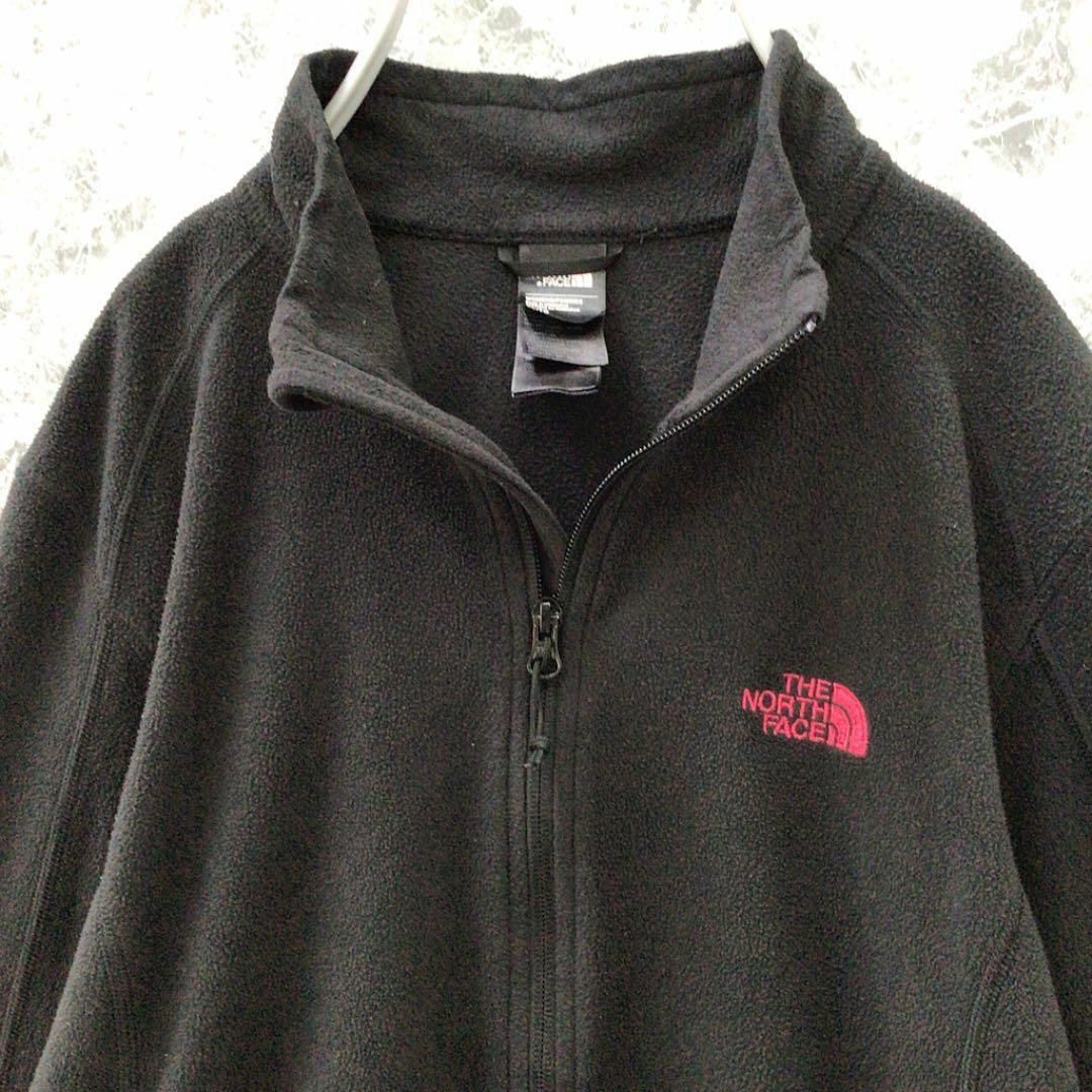 THE NORTH FACE(ザノースフェイス)のN44 USA規格ザノースフェイスワンポイント刺繍ロゴフリースジャケットブルゾン レディースのジャケット/アウター(ブルゾン)の商品写真