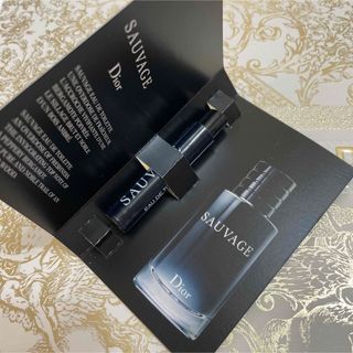 クリスチャンディオール(Christian Dior)の新品未使用　ディオール　1ml ソヴァージュ オードゥ トワレ サンプル(ユニセックス)