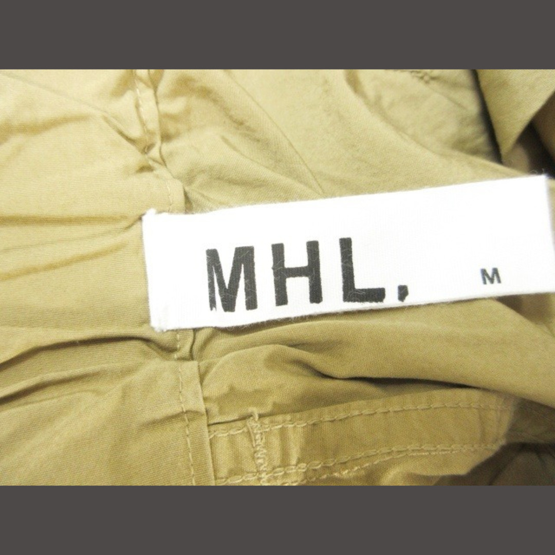 MHL. パンツ テーパードパンツ 無地 シンプル 綿 コットン ベージュ M レディースのパンツ(その他)の商品写真