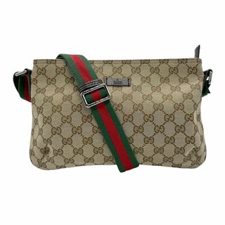 グッチ(Gucci)のグッチ GUCCI ショルダーバッグ GGキャンバス ブラウン ユニセックス 189749 送料無料【中古】 z1024(ショルダーバッグ)