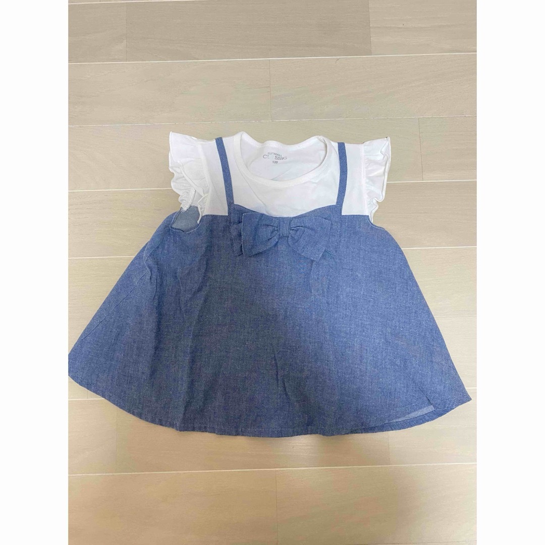 子ども　女の子　Tシャツ　おまとめ　120 キッズ/ベビー/マタニティのキッズ服女の子用(90cm~)(Tシャツ/カットソー)の商品写真