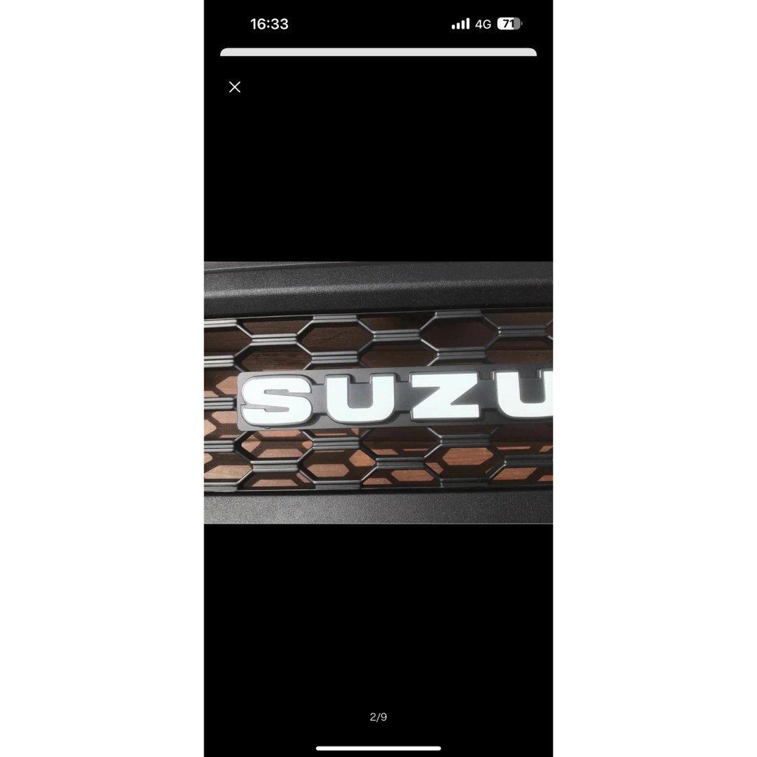 ジムニーjb64/74 元祖!SUZUKI活字体エンブレム 完全ウレタン ジムニーjb64/74 元祖!SUZUKI活字体エンブレム 完全ウレタン