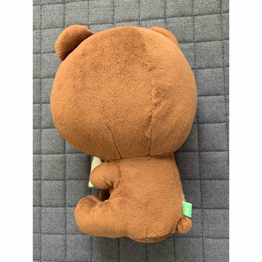 ブラウン ぬいぐるみ LINE FRIENDS エンタメ/ホビーのおもちゃ/ぬいぐるみ(ぬいぐるみ)の商品写真