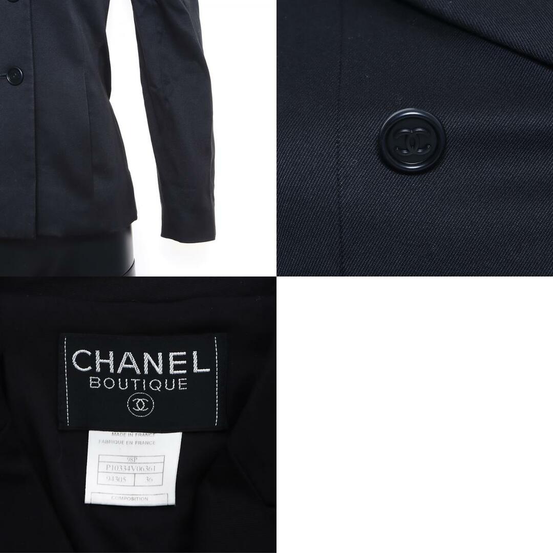 CHANEL(シャネル)のシャネル CHANEL ココボタン スーツ ジャケット コットン レディースのジャケット/アウター(その他)の商品写真