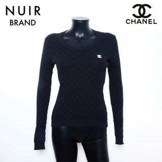 シャネル(CHANEL)のシャネル CHANEL コットンニット ココマーク ニット(ニット/セーター)