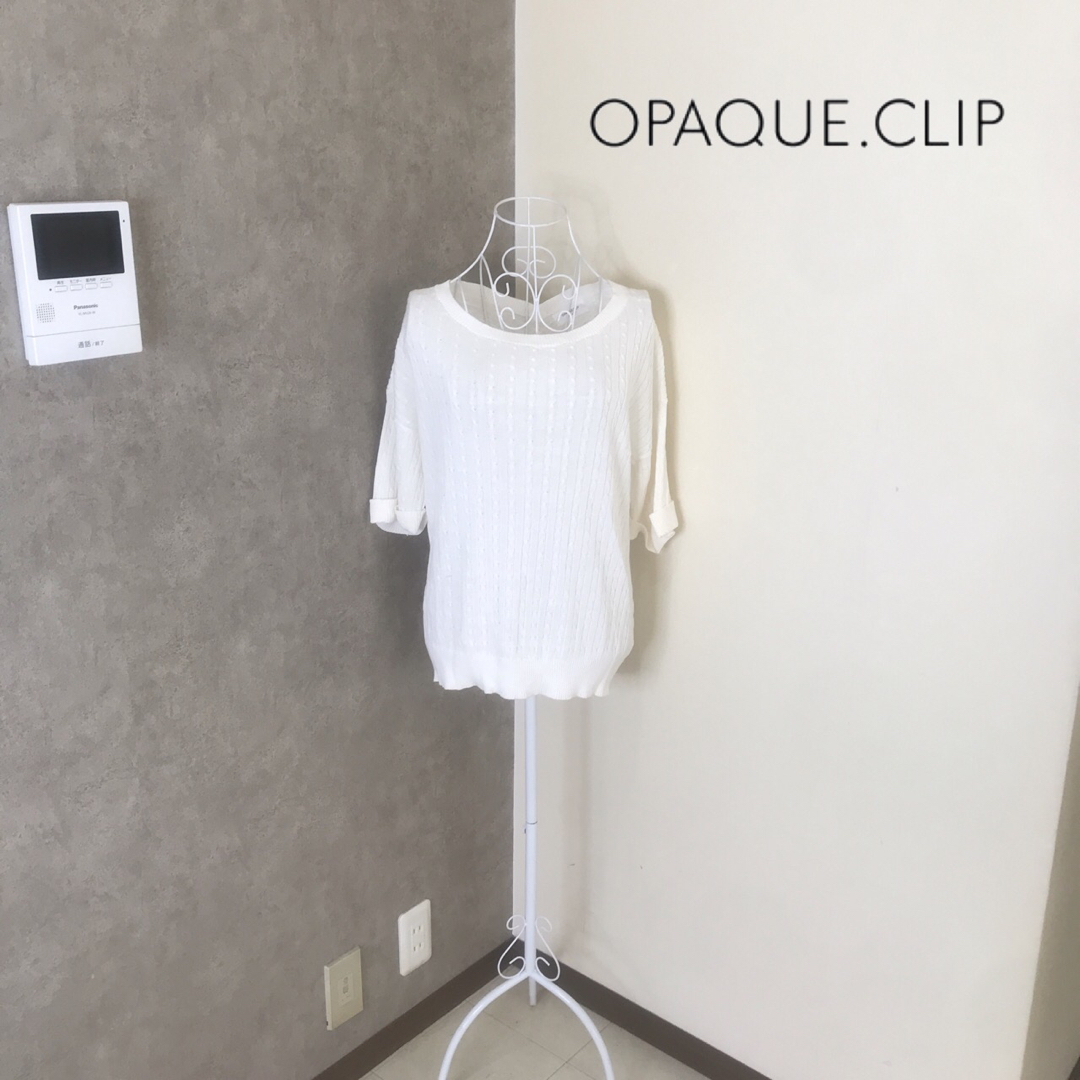 OPAQUE.CLIP(オペークドットクリップ)のオペークドットクリップ♡2〜3度着用　カットソー レディースのトップス(カットソー(半袖/袖なし))の商品写真