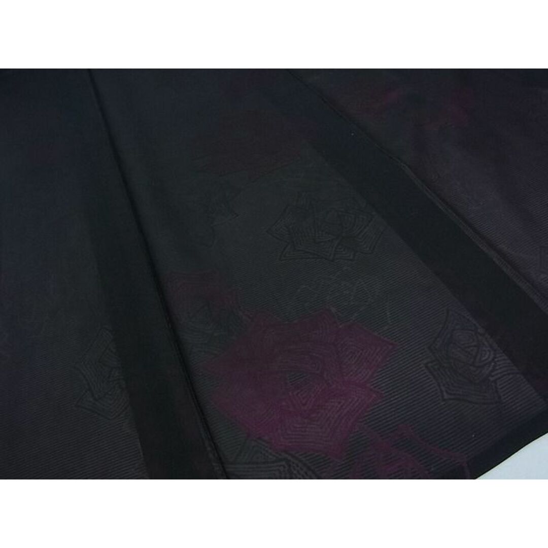 平和屋2■夏物　小紋　紗　薔薇　逸品　DAAC1581wb レディースの水着/浴衣(着物)の商品写真