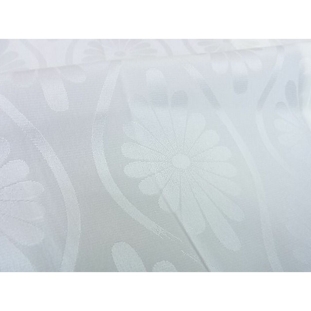 平和屋2■上質な長襦袢　無双仕立て　立涌花地紋　胡粉色　逸品　DAAB2894az レディースの水着/浴衣(着物)の商品写真