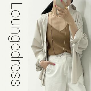 ラウンジドレス(Loungedress)のloungedress ライトサテンBIGシャツ(シャツ/ブラウス(長袖/七分))