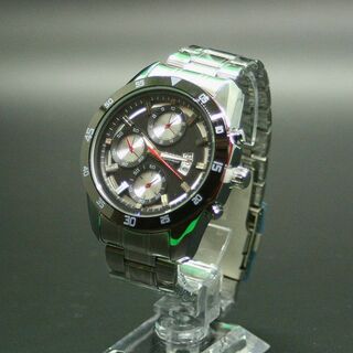 ◆ SALE ◆ 新品 BOSCH2 メンズビジネス 腕時計 ブラック シルバー(金属ベルト)