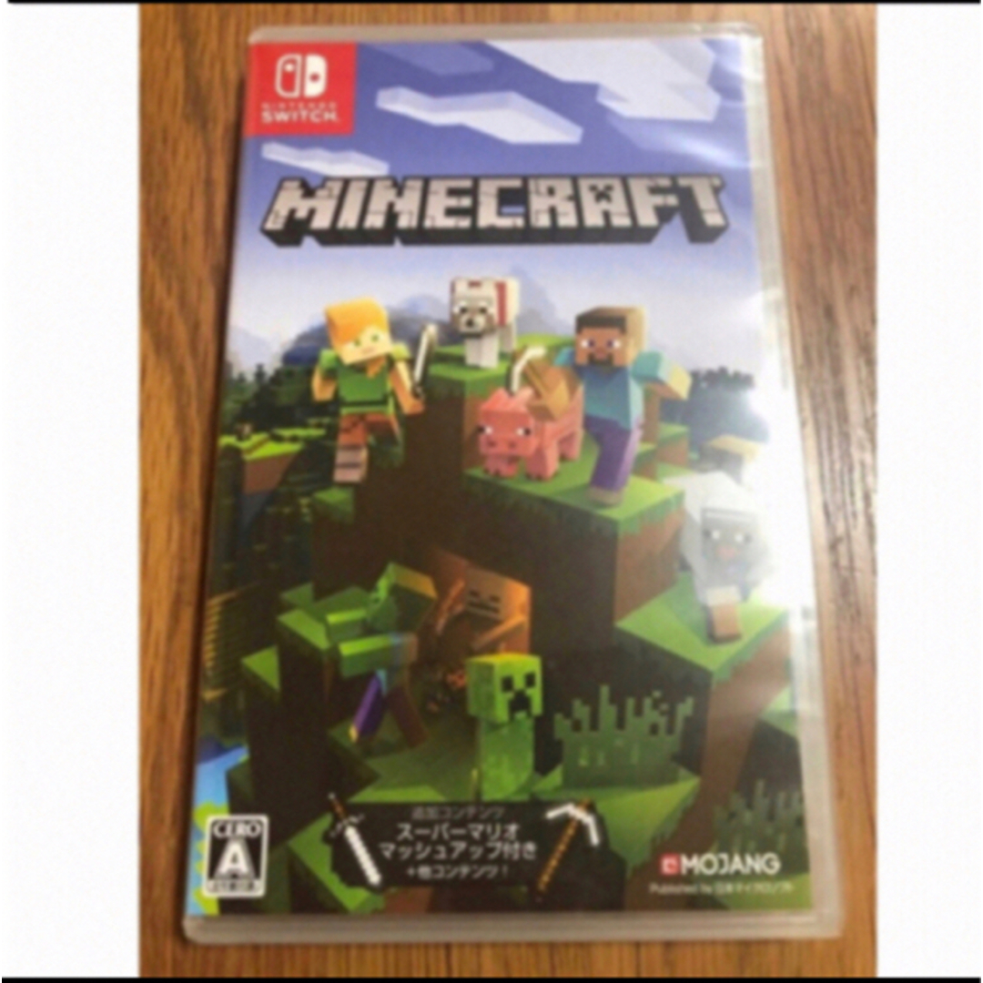 Nintendo Switch(ニンテンドースイッチ)の【Switch】 Minecraft マインクラフト　新品、未開封品 エンタメ/ホビーのゲームソフト/ゲーム機本体(家庭用ゲームソフト)の商品写真