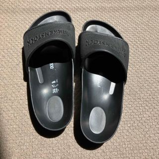 ビルケンシュトック(BIRKENSTOCK)の【BIRKENSTOCK】　ビルケン　黒サンダル　36  (サンダル)