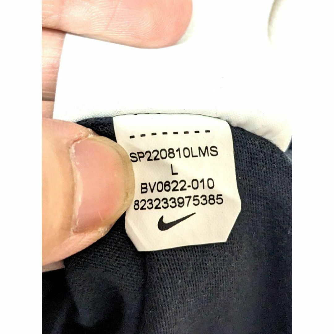 NIKE(ナイキ)のナイキ NIKE スウォッシュロゴ Tシャツ ブラック 黒 L US古着 メンズのトップス(Tシャツ/カットソー(半袖/袖なし))の商品写真