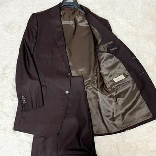 エルメネジルドゼニア(Ermenegildo Zegna)の美品 Cifonelli Zegna スーツ セットアップ オーダー品 ブラウン(その他)