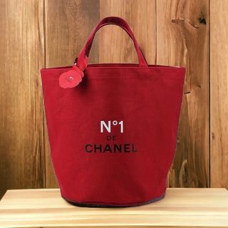 シャネル(CHANEL)の【新品】シャネル トートバッグ　海外免税店ノベルティ　トート キャンバス(トートバッグ)