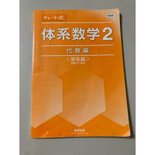 新課程　チャート式 体系数学2 代数編　解答編　中高一貫　教育