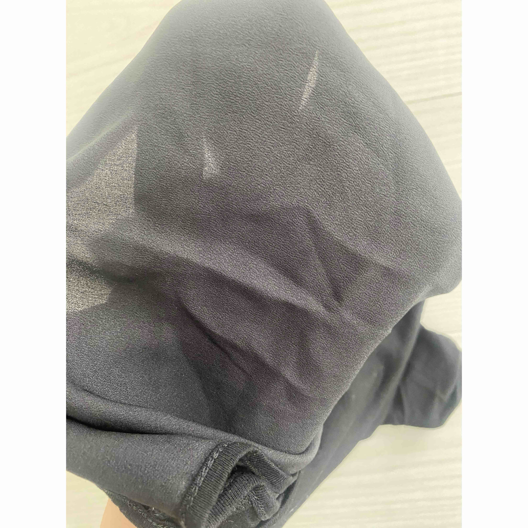 UNIQLO(ユニクロ)のユニクロ　UNIQLO シャツ　ノースリーブ　ブラック　黒　Sサイズ レディースのトップス(Tシャツ(半袖/袖なし))の商品写真