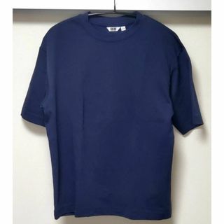 ユニクロ(UNIQLO)のエアリズムコットンオーバーサイズTシャツ　Sサイズ　ユニクロU(Tシャツ/カットソー(半袖/袖なし))