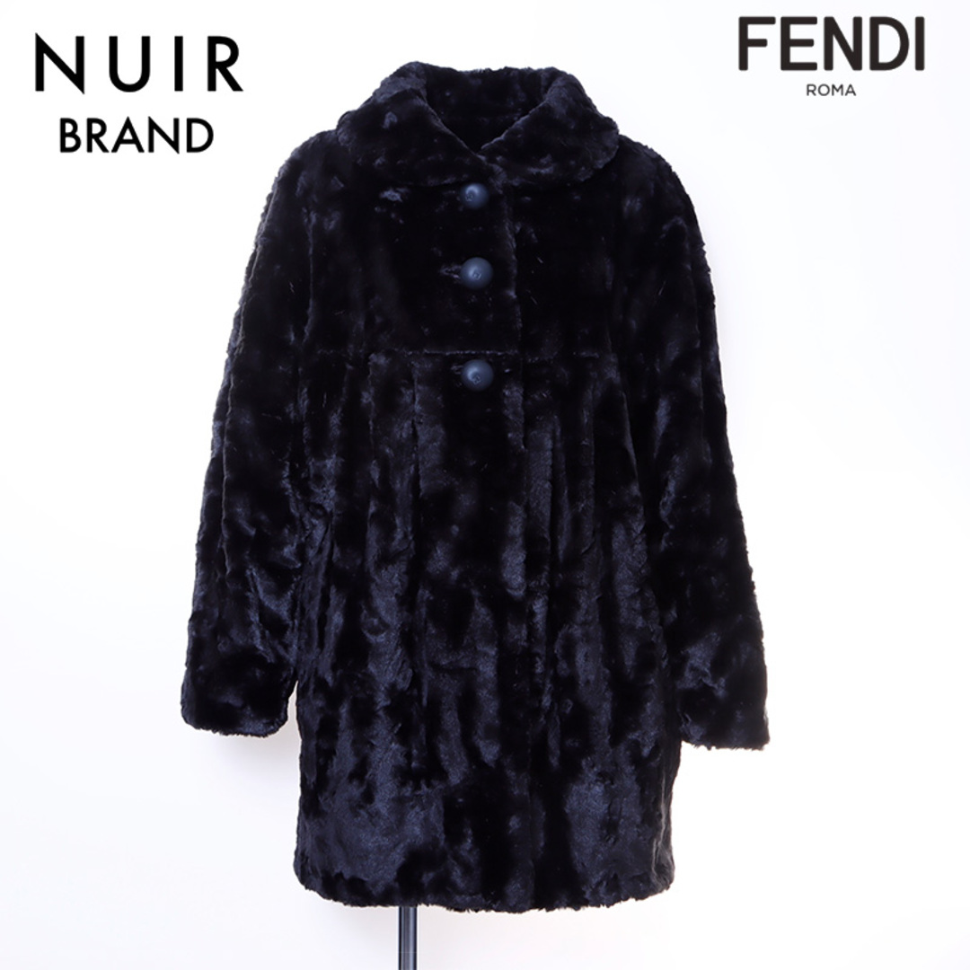 FENDI(フェンディ)のフェンディ FENDI Size:44 フェイクファー コート レディースのジャケット/アウター(その他)の商品写真