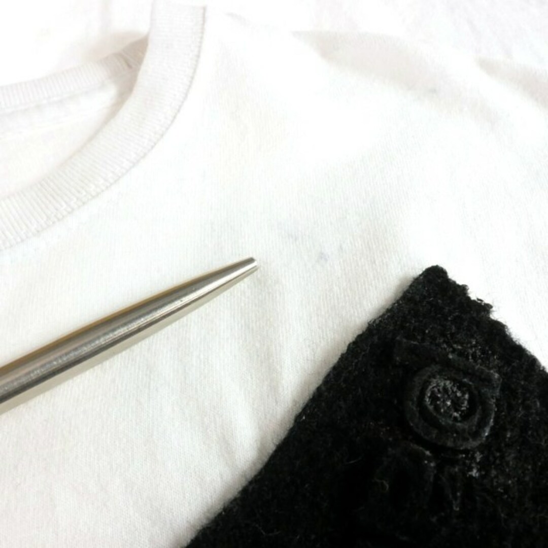 グラウンドワイ ヨウジヤマモト 21SS パッチワーク Tシャツ S ホワイト メンズのトップス(Tシャツ/カットソー(半袖/袖なし))の商品写真