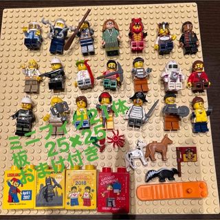 レゴ LEGO ミニフィグ 22個　他まとめ売り　板付き