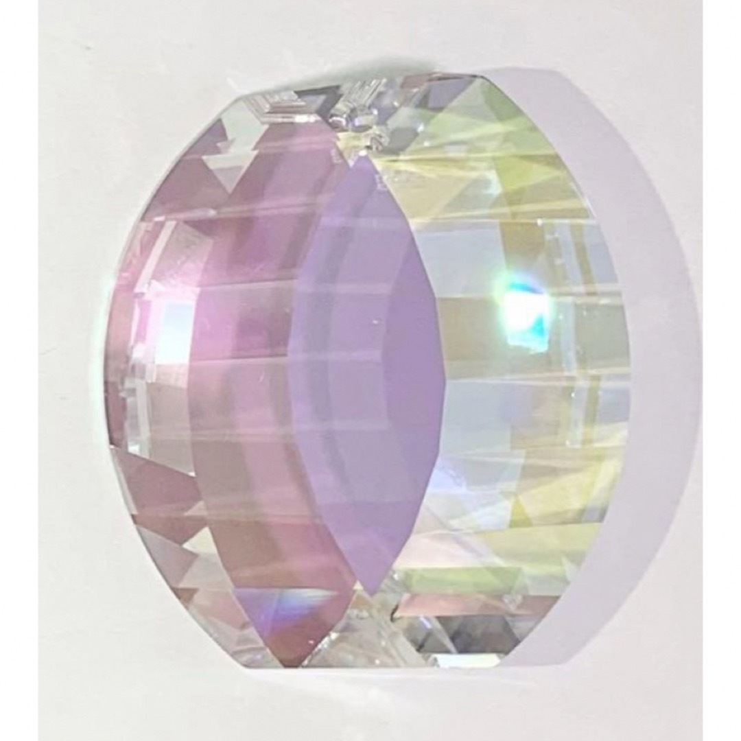 SWAROVSKI(スワロフスキー)の廃盤激レア♡スワロ#8950/0031View Prism クリスタルブルーAB ハンドメイドの素材/材料(各種パーツ)の商品写真