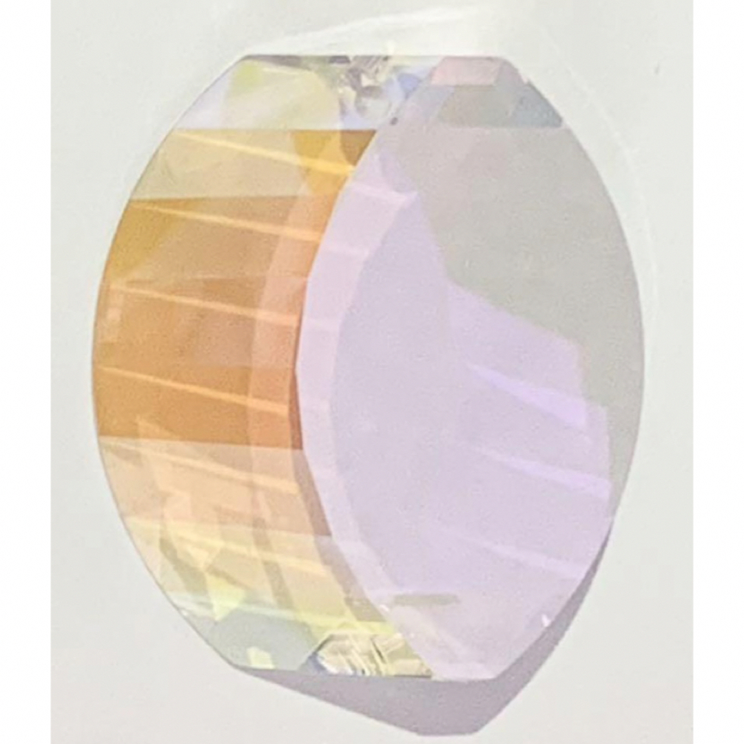 SWAROVSKI(スワロフスキー)の廃盤激レア♡スワロ#8950/0031View Prism クリスタルブルーAB ハンドメイドの素材/材料(各種パーツ)の商品写真