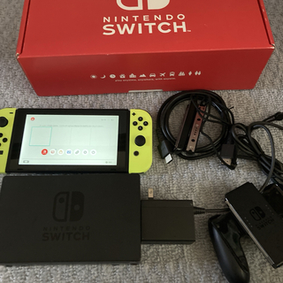 ニンテンドースイッチ(Nintendo Switch)のNintendo Switch本体 旧型カラーカスタマイズセット動作品(携帯用ゲーム機本体)