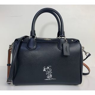 コーチ(COACH)の極美品★ コーチ × スヌーピー 2WAY ハンドバッグ ショルダーバッグ(ショルダーバッグ)