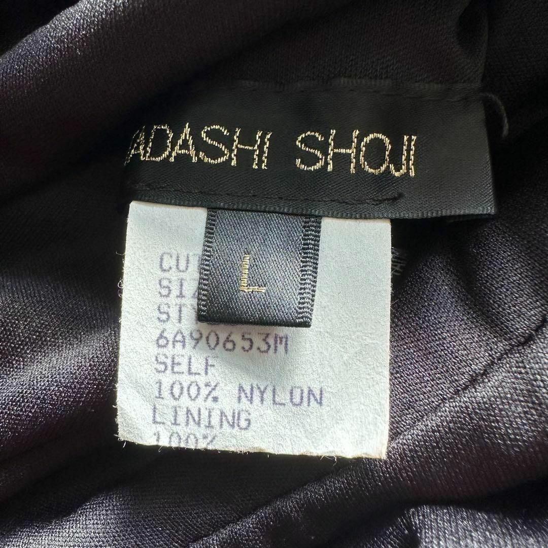 TADASHI SHOJI スパンコール　タイトドレス　ブラック　Lサイズ レディースのフォーマル/ドレス(その他ドレス)の商品写真