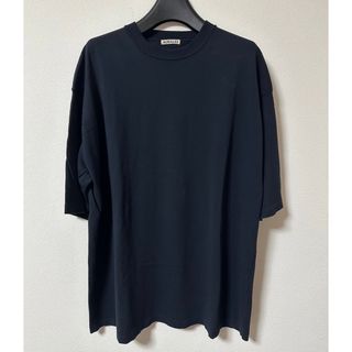 AURALEE オーラリー　メンズ　ハイゲージ ニット Tシャツ  XLサイズ