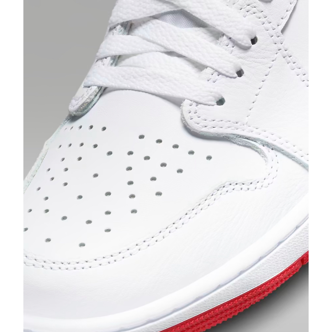 Jordan Brand（NIKE）(ジョーダン)の☆新品　エア ジョーダン 1 LOW OG "White/Red" 27cm☆ メンズの靴/シューズ(スニーカー)の商品写真