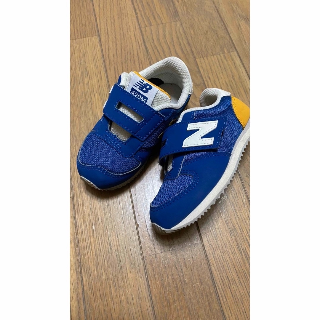 New Balance(ニューバランス)のニューバランス420M   キッズスニーカー　14.5cm   美品 キッズ/ベビー/マタニティのベビー靴/シューズ(~14cm)(スニーカー)の商品写真