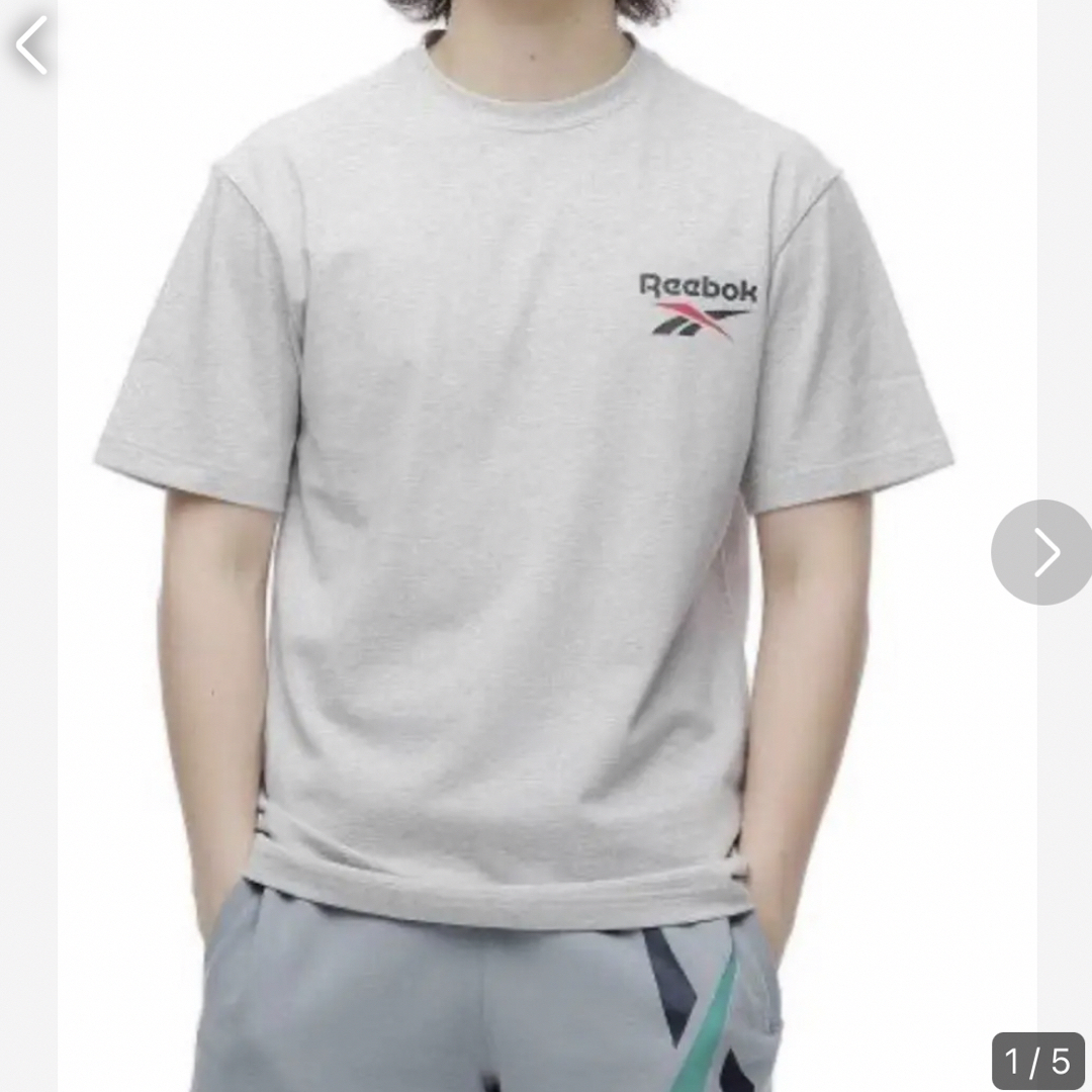Reebok(リーボック)のReebok リーボック　メンズ　トップス　半袖　半袖Tシャツ　未使用　S 夏 メンズのトップス(Tシャツ/カットソー(半袖/袖なし))の商品写真