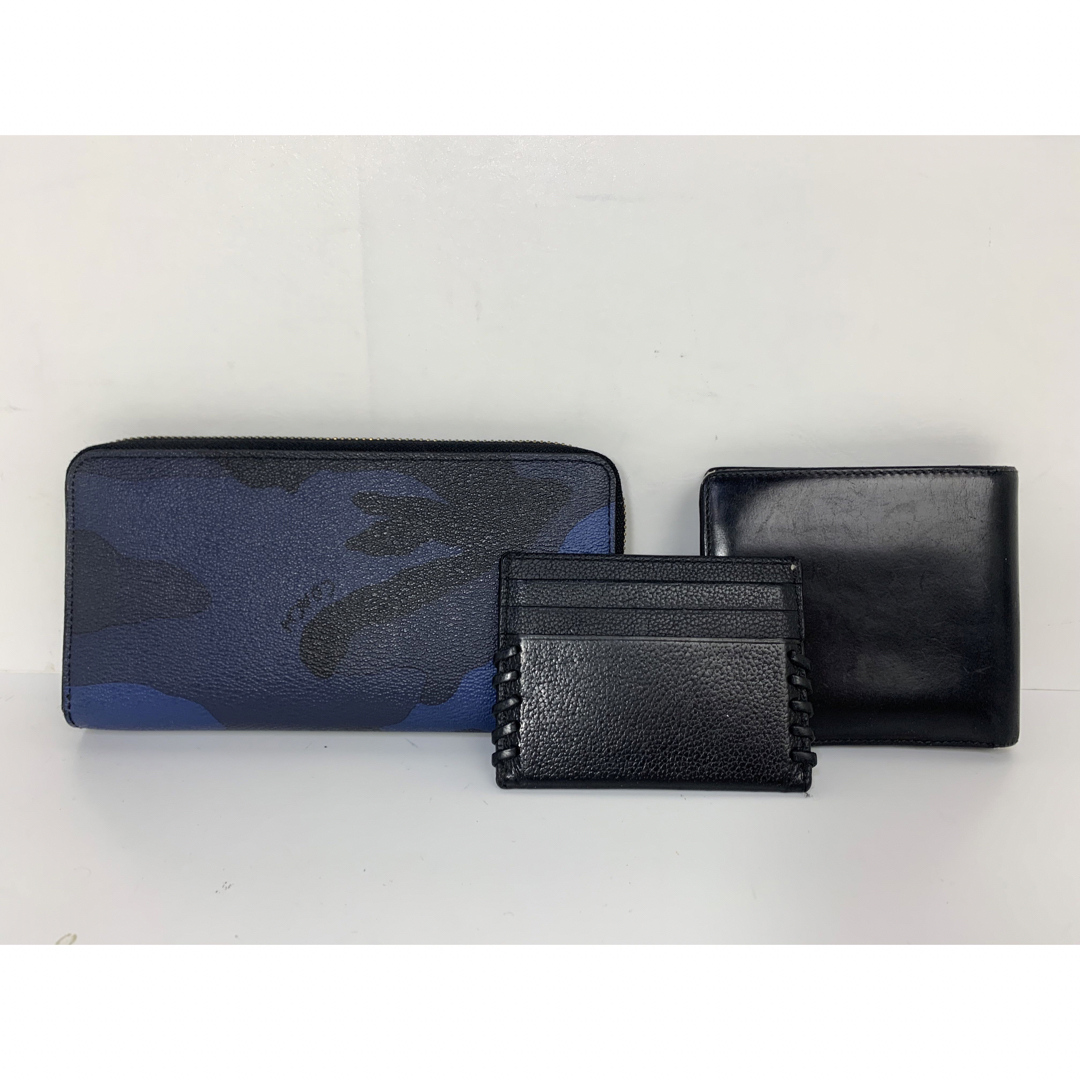 COACH(コーチ)のコーチ メンズ COACH 長財布 二つ折り財布 カードケース 3点セット メンズのファッション小物(長財布)の商品写真