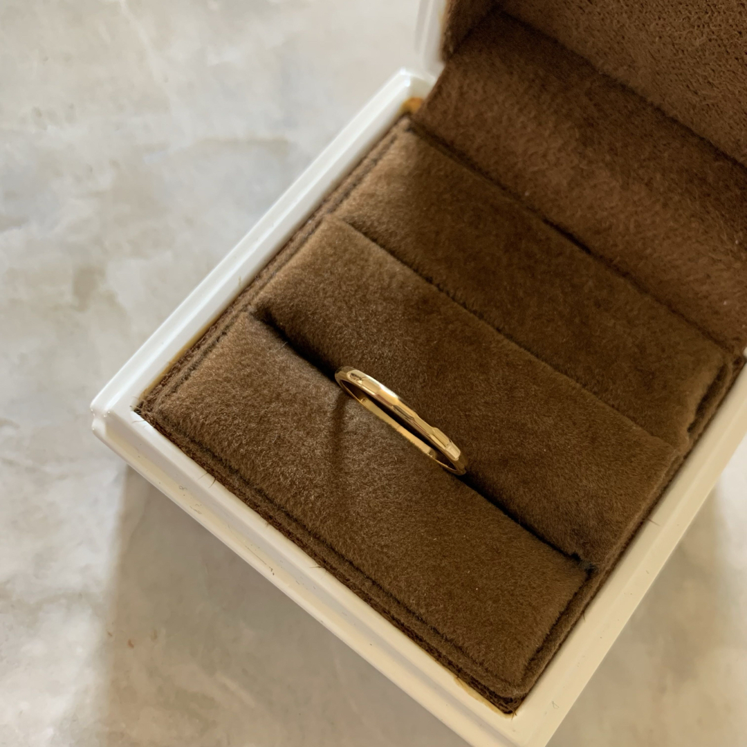 【ラスト！】ステンレス　リング　stainless 指輪　シンプル　 レディースのアクセサリー(リング(指輪))の商品写真