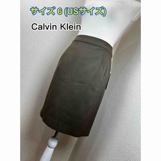 カルバンクライン(Calvin Klein)の【タグ付未使用】 Calvin Klein スカート (USサイズ6)(ひざ丈スカート)