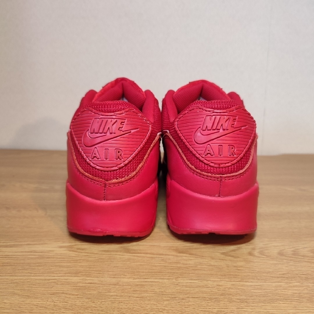 NIKE(ナイキ)の美品 大人気 NIKE AIR MAX 90 "ALL RED" 27.5② メンズの靴/シューズ(スニーカー)の商品写真