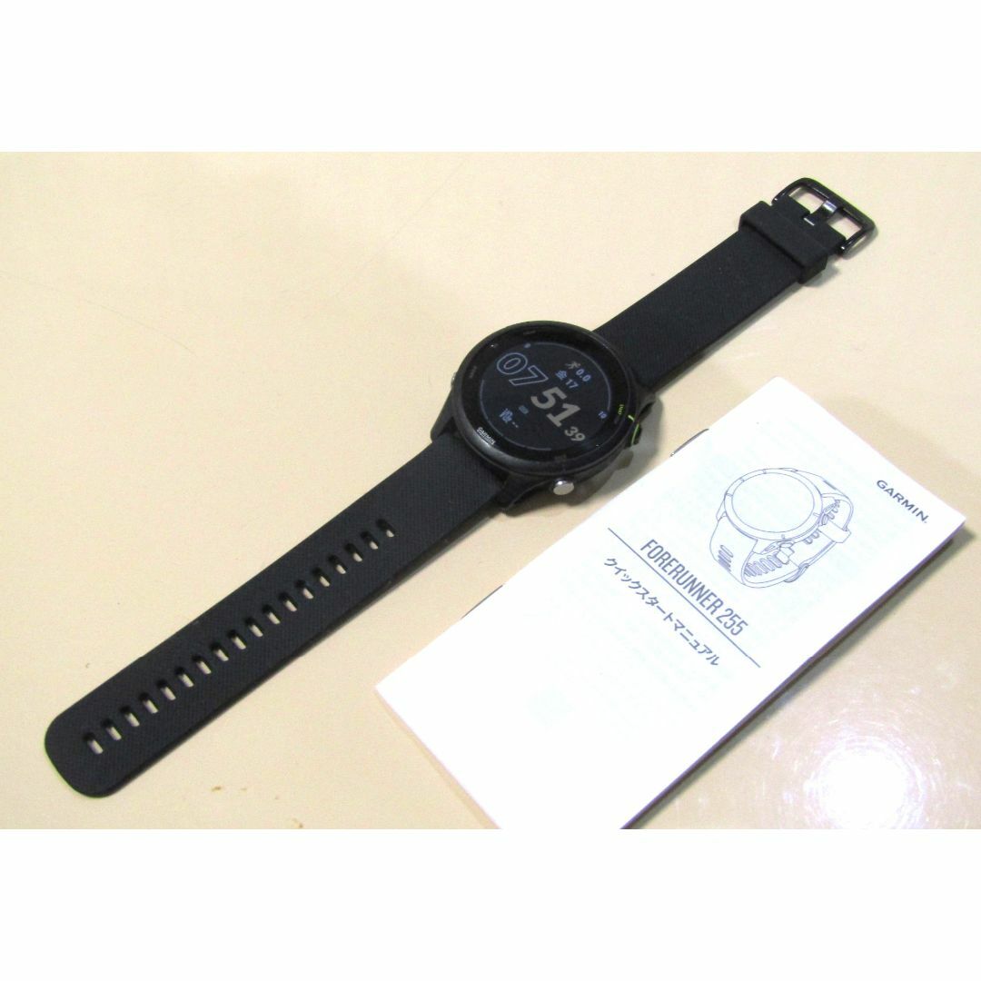 GARMIN(ガーミン)の超美品 ガーミン Forerunner 255 Music Black メンズの時計(腕時計(デジタル))の商品写真