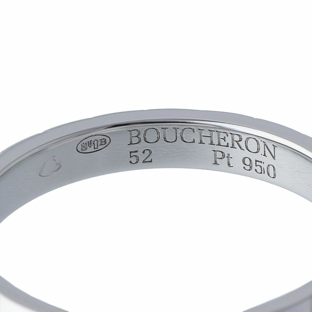 BOUCHERON(ブシュロン)のブシュロン キャトル クルドパリ リング ミディアム #52 Pt950 新品仕上げ済 BOUCHERON【16931】 レディースのアクセサリー(リング(指輪))の商品写真