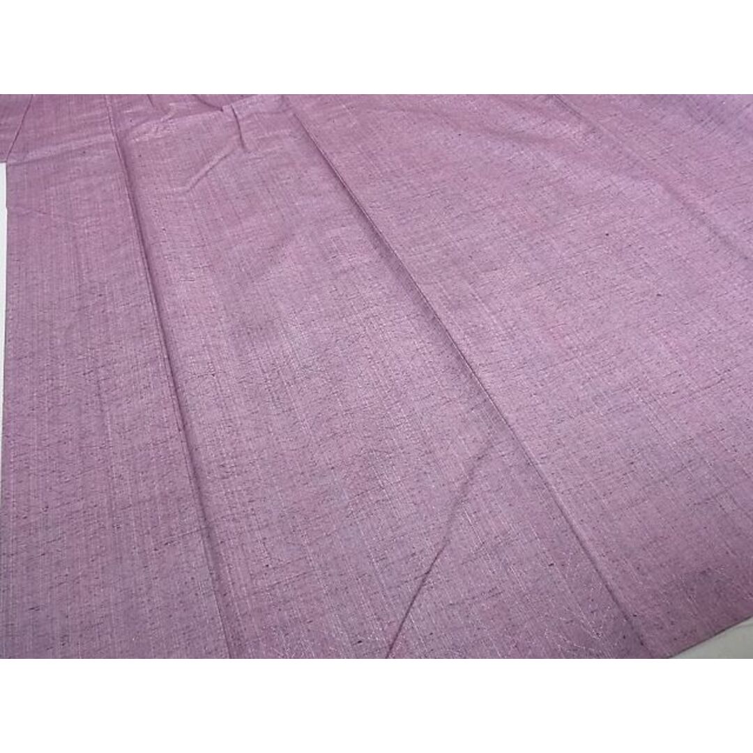 平和屋2■上質な紬　単衣　花織　逸品　DAAC2148ic レディースの水着/浴衣(着物)の商品写真