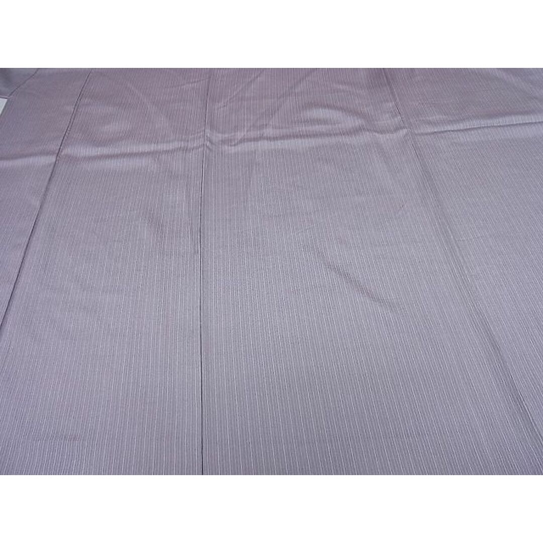 平和屋2■上質な小紋　縞　逸品　DAAA7903sf レディースの水着/浴衣(着物)の商品写真