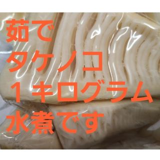 【1kg】静岡県産 たけのこ 水煮 採れたて パウチしてます